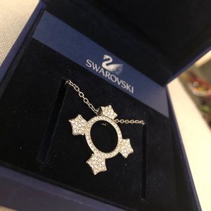 Swarovski Jewelry - Swarovski necklace with crystal pendent Swarovski Jewelry - Swarovski necklace with crystal pendent